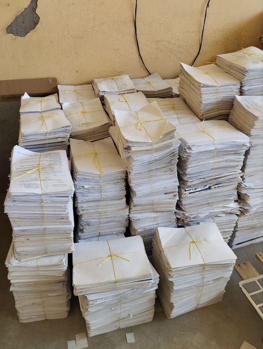 Oq qoğoz Maklatura Qayta ishlash Joyingizda Olib ketamiz