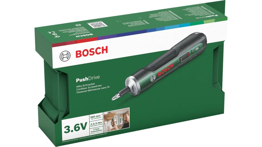Акумулаторна отвертка BOSCH PushDrive