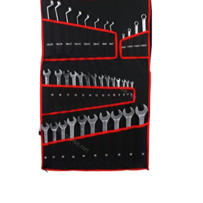 Ключове Пълен Комплект с промазан калъф за стена 47 части MAR-POL