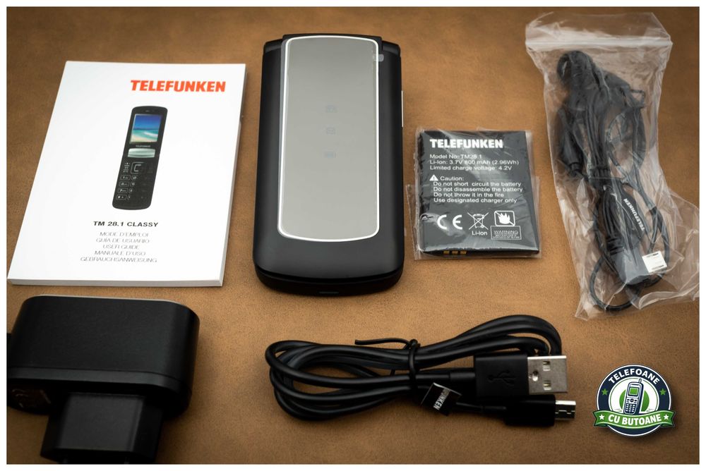 Telefunken TM 28- Telefon cu clapeta