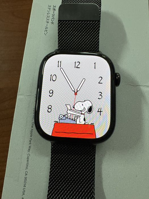 Apple Watch Series 10 – Titanium Gri, GPS + Cellular, 46 mm – Ca nou