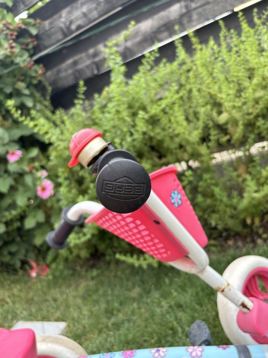 Kart Berg Buzzy Bloom fetite cu maner