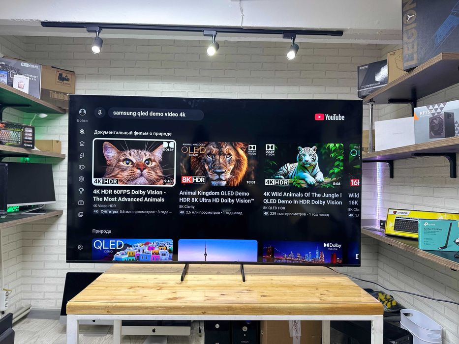 Samsung 65 дюймов 4К город Алматы