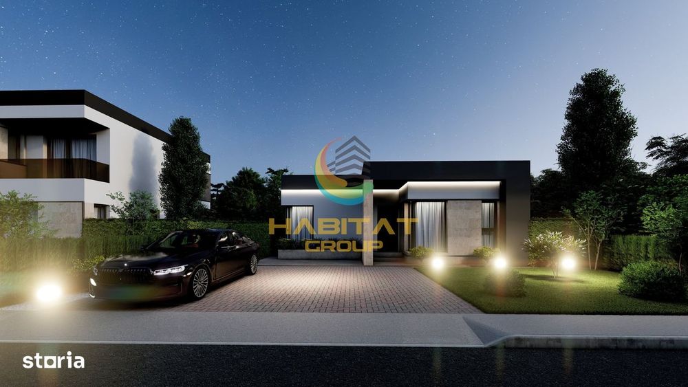 Casa Individuala 4 Camere, Teren 443 mp - Bercen Comision 0%