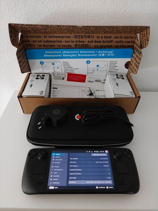 Steam Deck OLED 512 GB – ca nou / 100% stare baterie