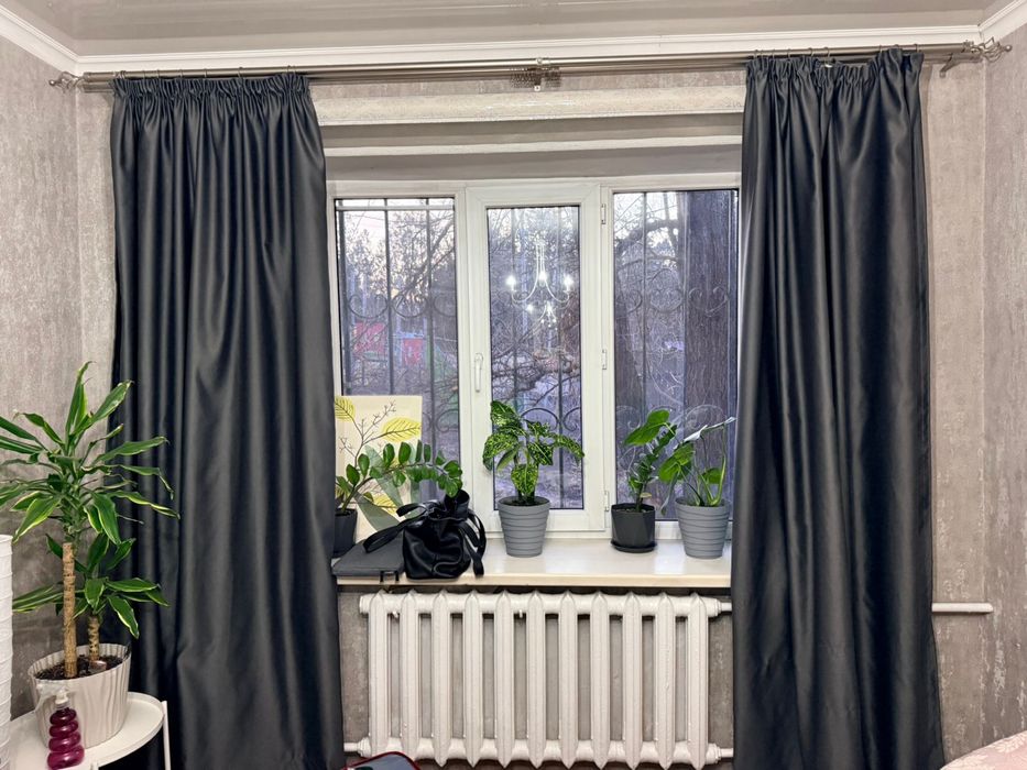 Шторы с гардиной