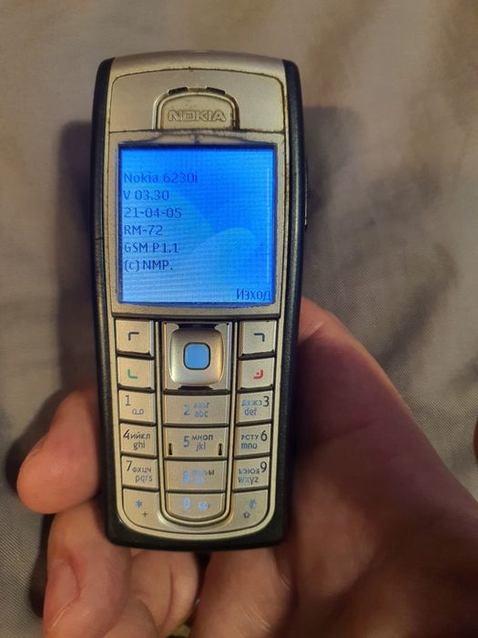 Nokia 6230i бг.меню