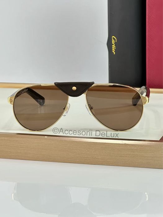 Ochelari de Soare Cartier Aviator [Verificare Colet]Noi Full Box