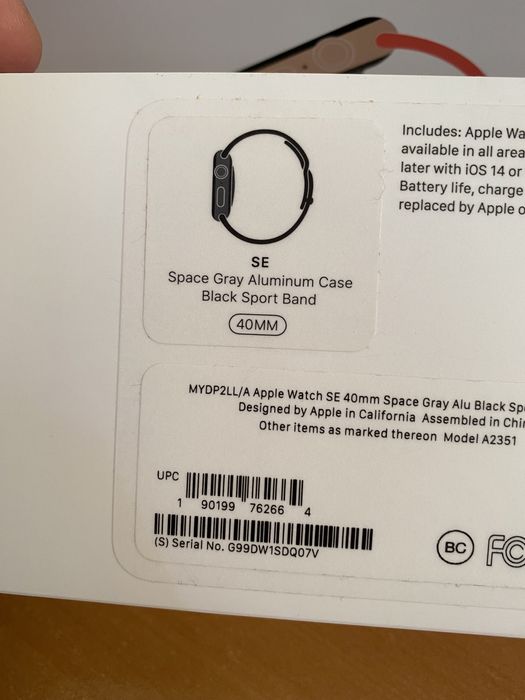 Apple watch SE 40mm в хорошем состоянии