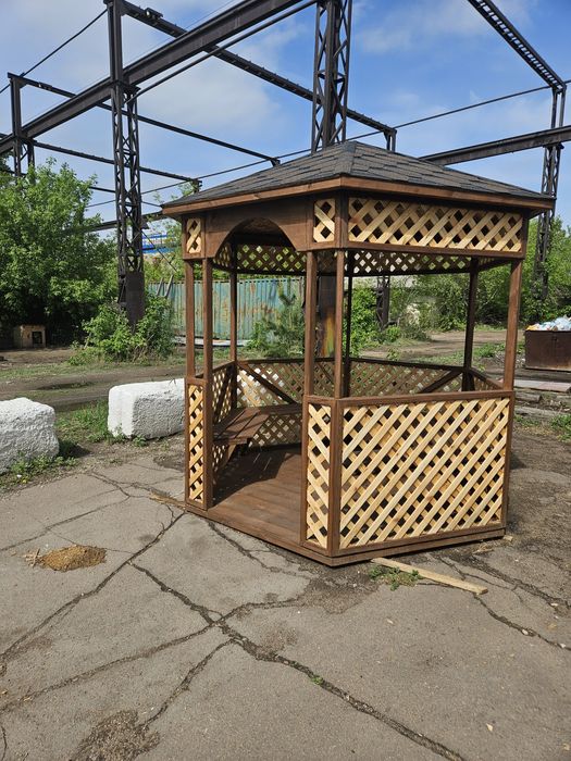 Беседка садовая диаметр 2,5м.