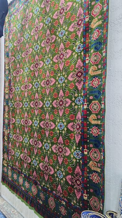 qo'lda to'qilgan turkman gilamlar