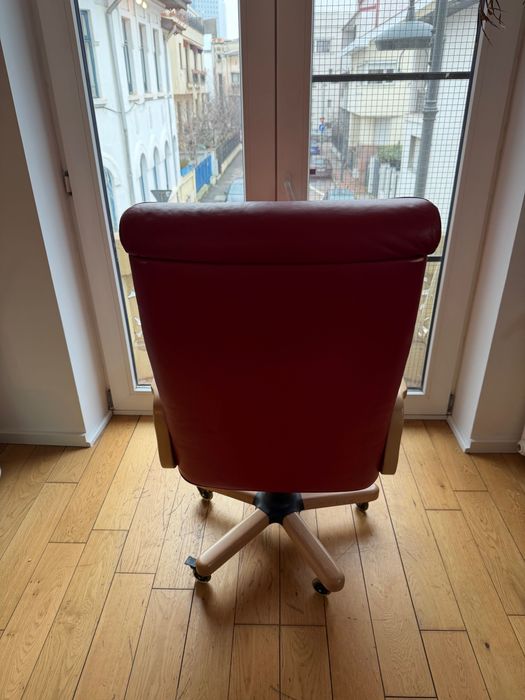 Mobexpert Scaun ergonomic “Sorescu” din piele