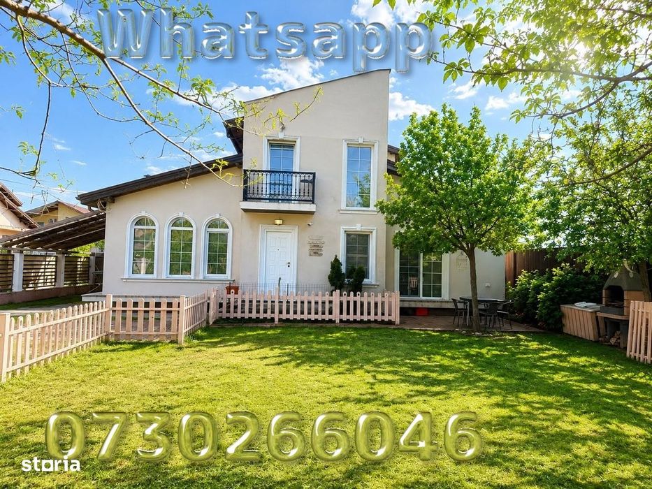 Casa / Vila superba P+1 langa Bucuresti, langa padure - 4 camere,curte