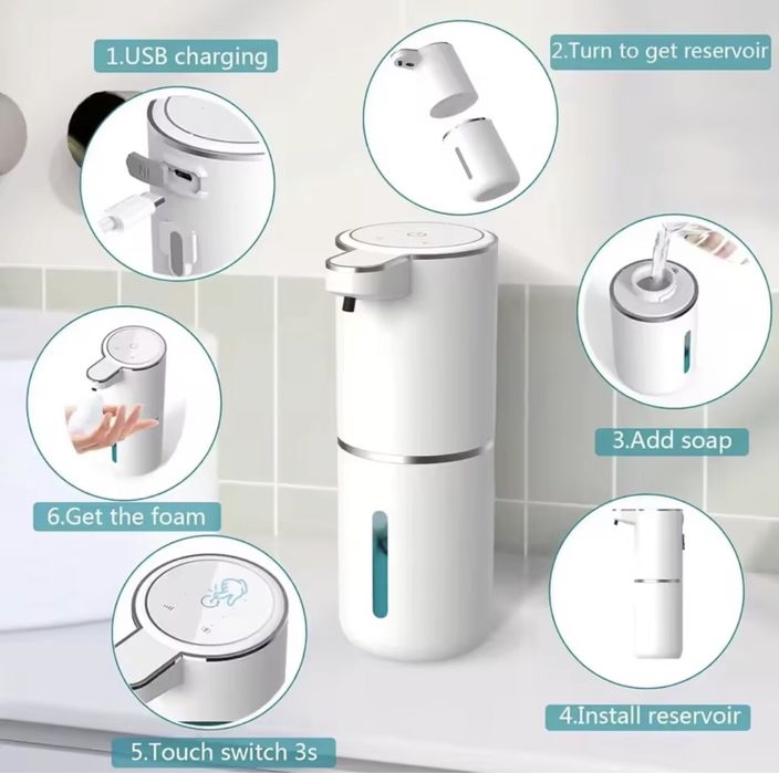 Dispenser automat sapun lichid