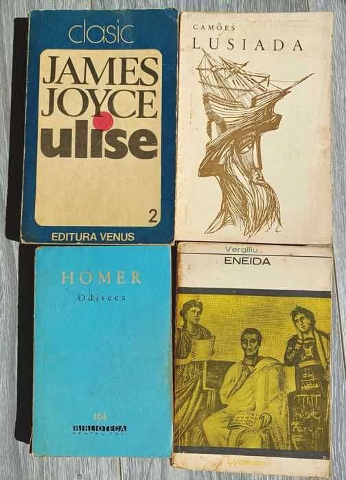 Homer-Odiseea, Eneida, Ulise, Luisiada