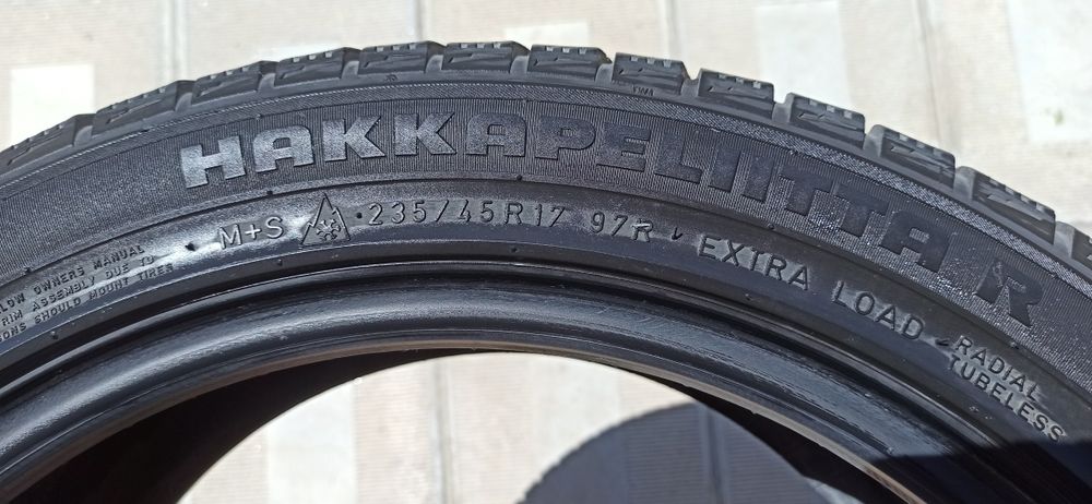 Шины nokian hakkapeliitta 215/50/17, 235/45/17