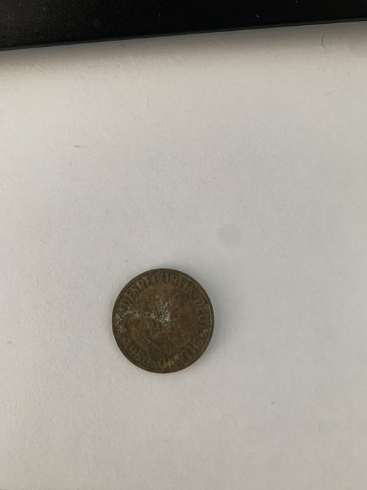 1 лев 1992 / 10 pfenning 1950