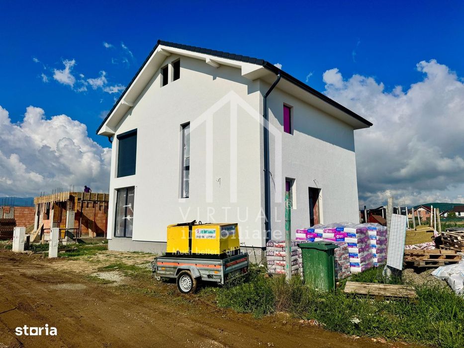 Casa individuala, cu 4 camere, 124mp utili, 310mp teren, Cristian