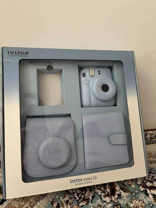 Instax mini 12 голубой
