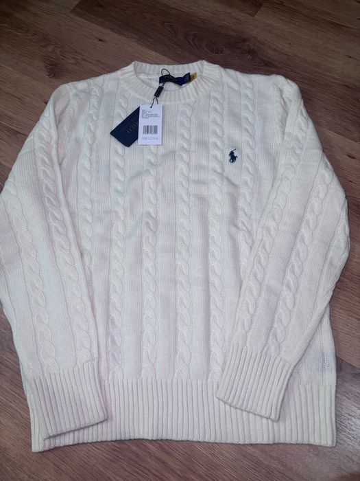 Блузи Ralph Lauren knitted бяло и черно