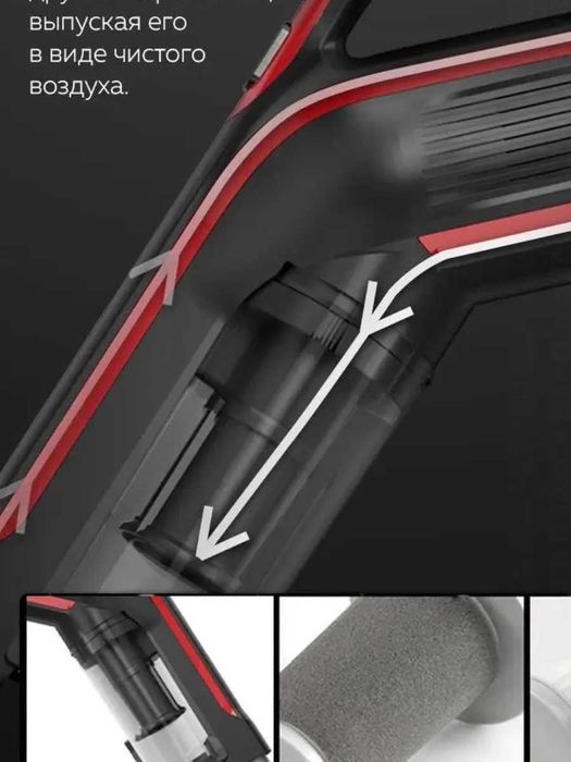 Пылесос вертикальный Enchen V2, контейнер 800ml