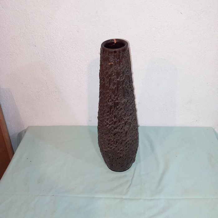 Ретро соц керамична ваза 47см.