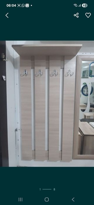 Вешалка, прихожие в коридор