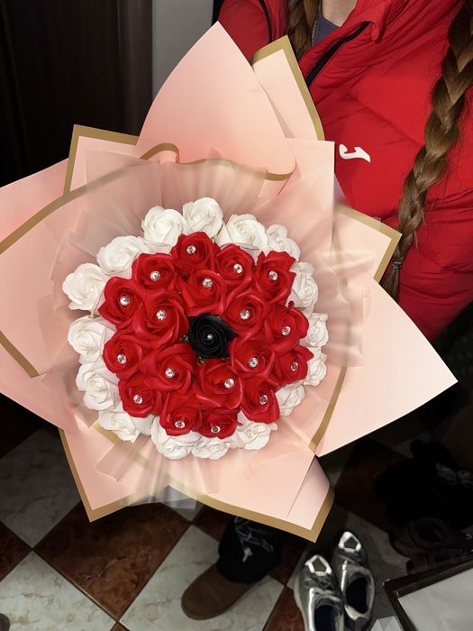 Buchete trandafiri sapun