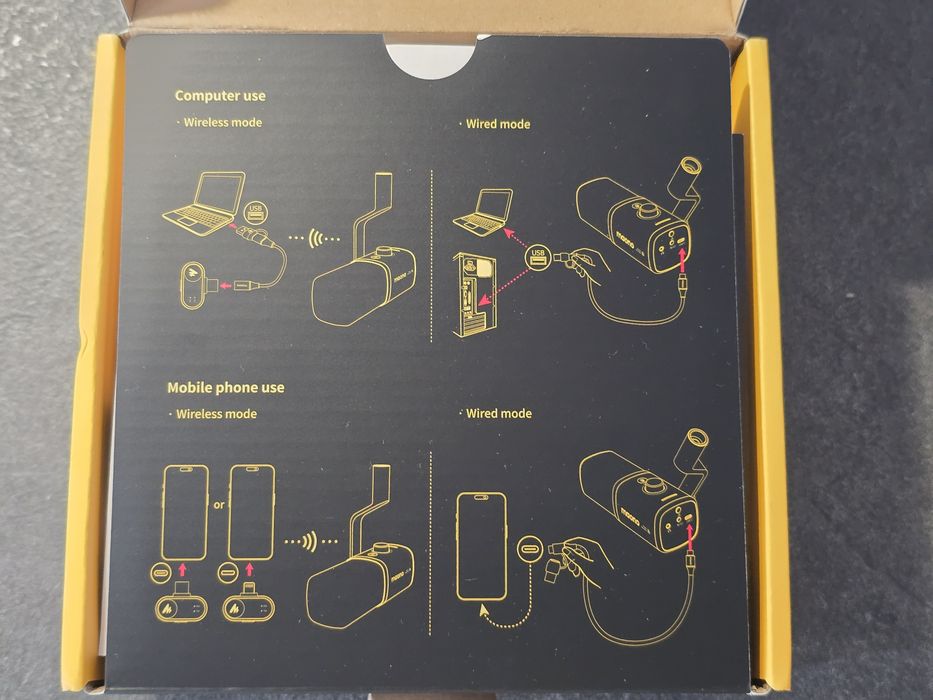 Microfon Maono PD100W Wireless
