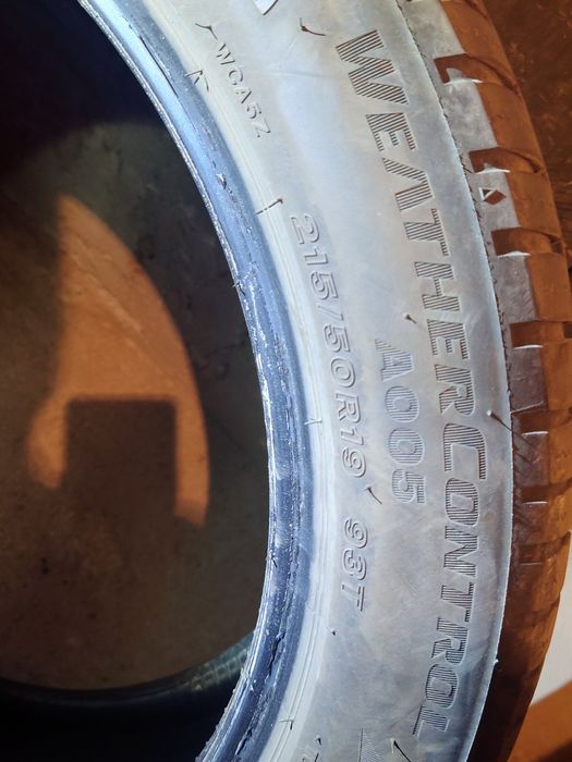4 Гуми BRIDGESTONE Weather Control 215/50 R19
