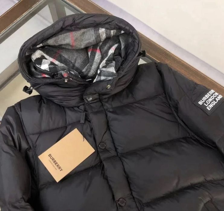 Geaca Burberry Puffer Black L (3 in 1) Nou!