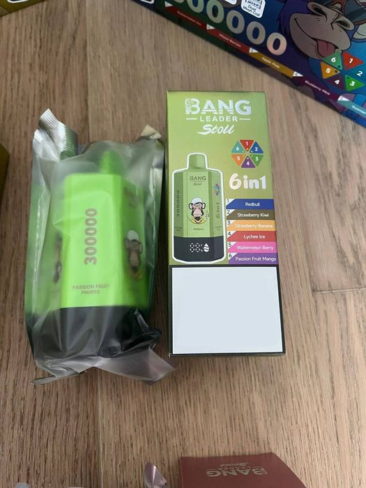 Vape 6 in 1 Sigilat | 300K, 300.000 Pufuri | Mai Multe Modele și Arome Disponibile | USB-C + LED
