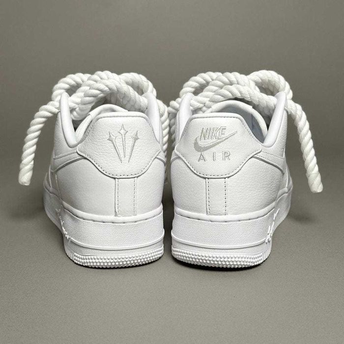 Adidasi Nike AirForce 1 Rope Laces White