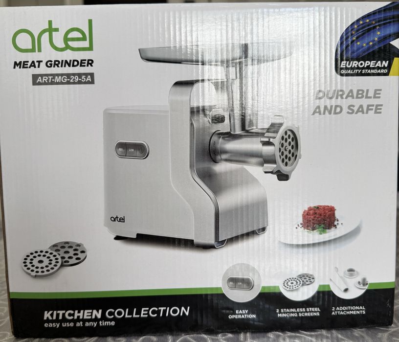 Электрическая мясорубка(новая!) artel-mg-29-5a