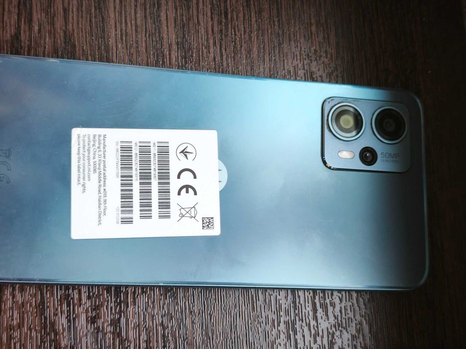 Vând telefon Motorola Moto G23, 128 GB, Dual SIM, culoare Steel Blue.