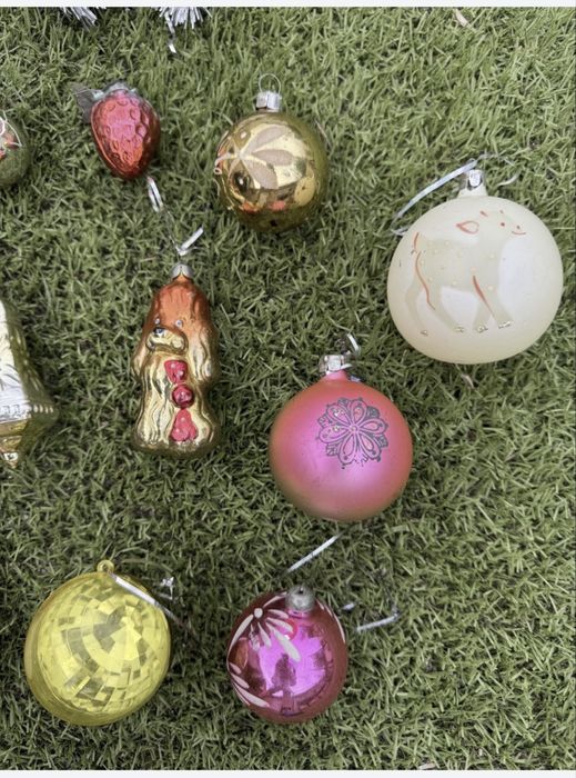 Елочные советские игрушки СССР