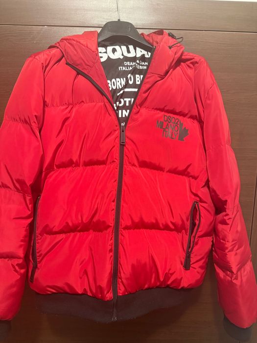 Dsquared2 Quilted Semigloss Nylon Down Jacket