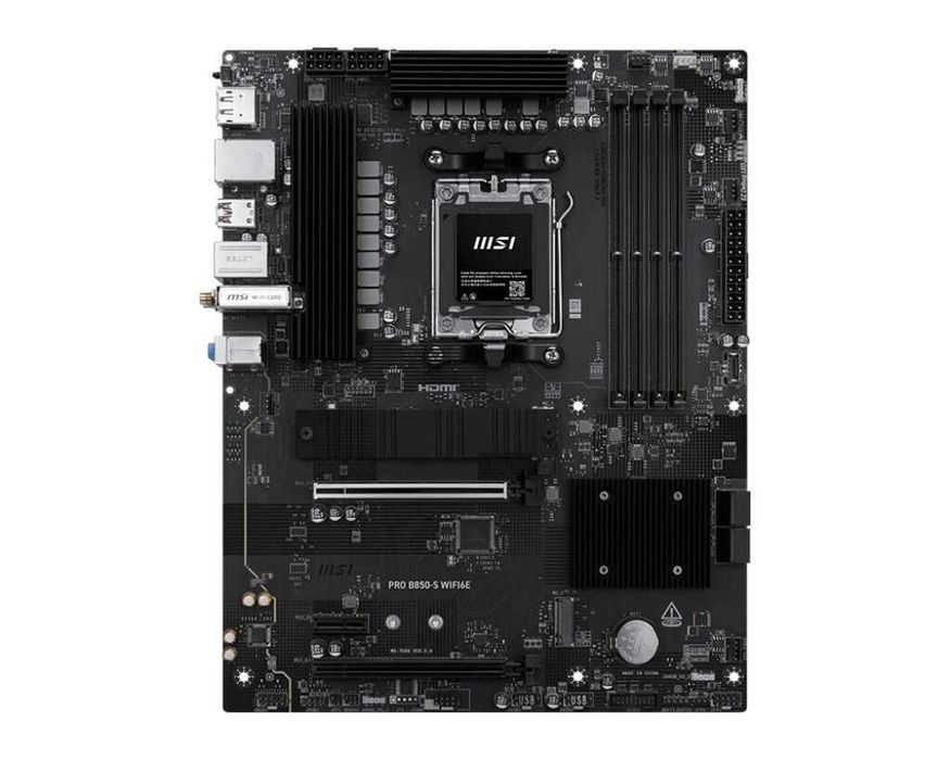 Placa de baza MSI PRO B850-S WIFI6E, AMD B850, AM5, DDR5, ATX