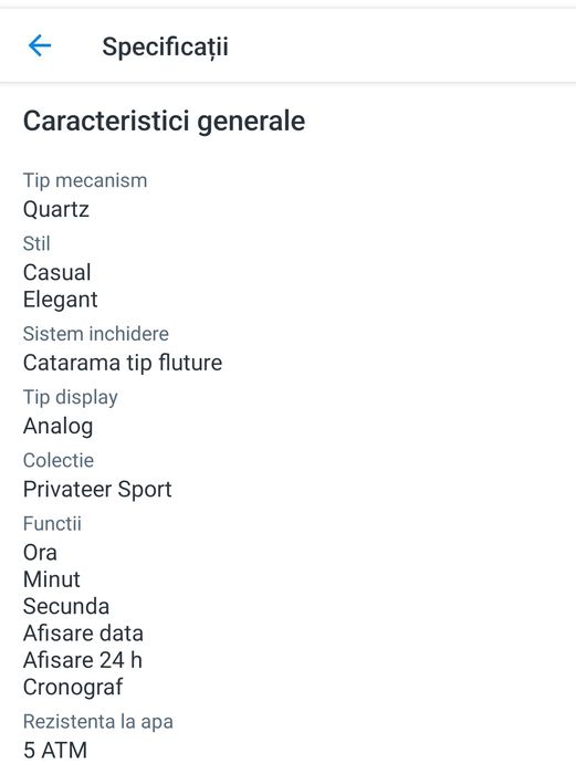 Ceas bărbați fossil nou