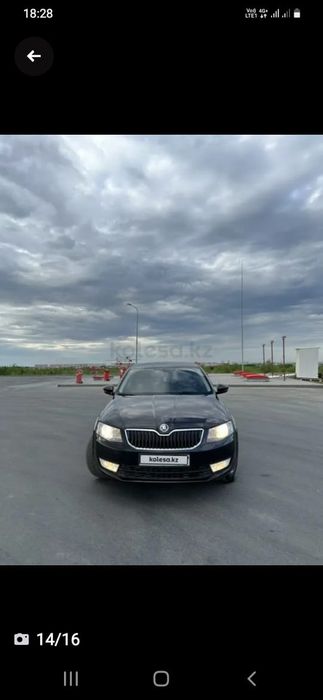 Автомобиль шкода октавио А7