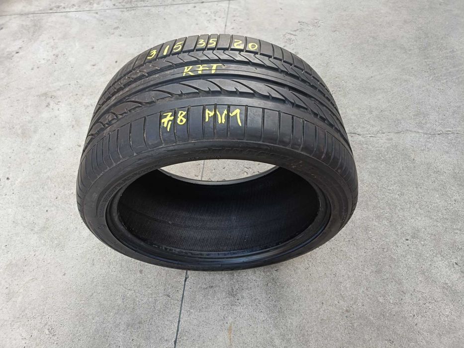 O anvelopa vara 315 35 20 bridgestone dueler run flat profil de 7,8 mm