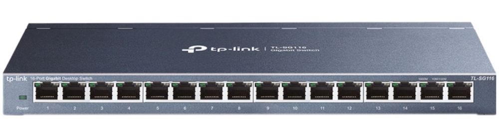 Switch TP-Link 16-Port Gigabit, TL-SG116-Sigilat