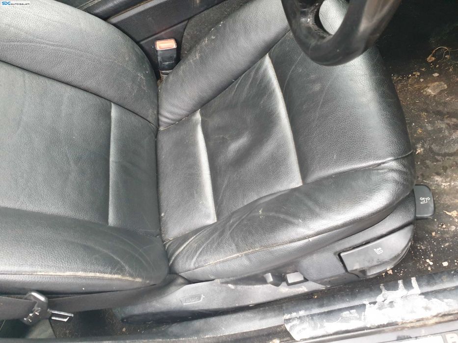 Interior Piele Neagra cu Incalzire Scaune Fata si Bancheta Spate Sezut cu Spatar BMW Seria 5 F11 Break Combi Touring 2009 - 2017 [Q0227] [Q0228] [Q0229] [Q0230]