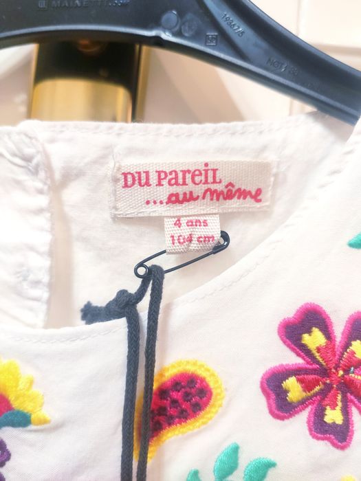 Платье девочки Du pareil Франция оригинал