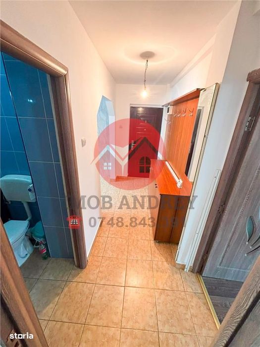 Apartament 2 camere, Central, încalzire pe gaz, mobilat si utilat