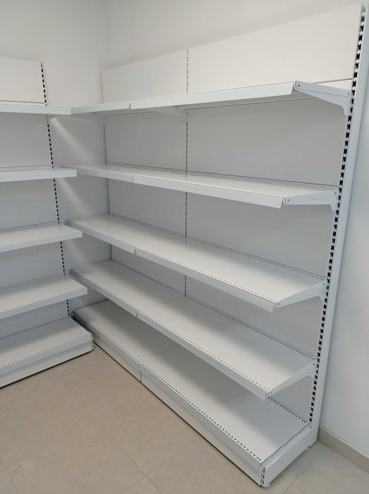 Крайстенни метални стелажи  1,85м (Н) - нови на склад