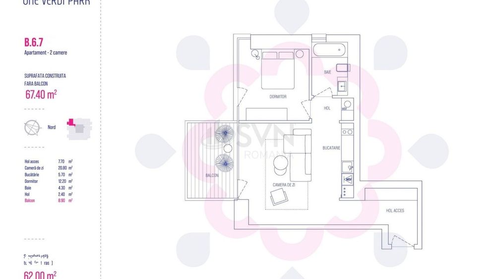 Apartament superb 2 camere Floreasca