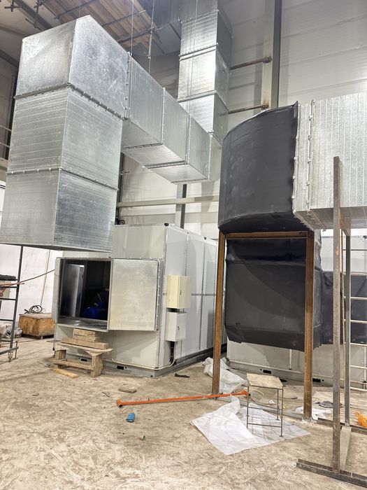 Монтаж вентилций