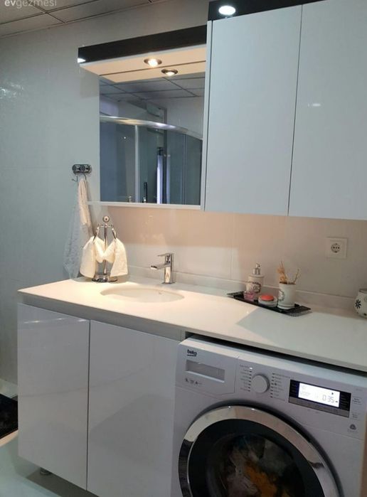 Шкаф под раковину, шкаф над стиральной машиной