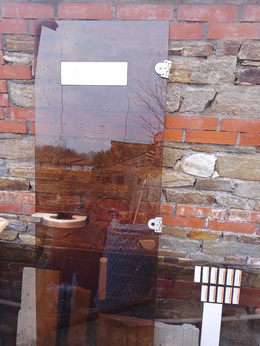 Врата за сауна закалено